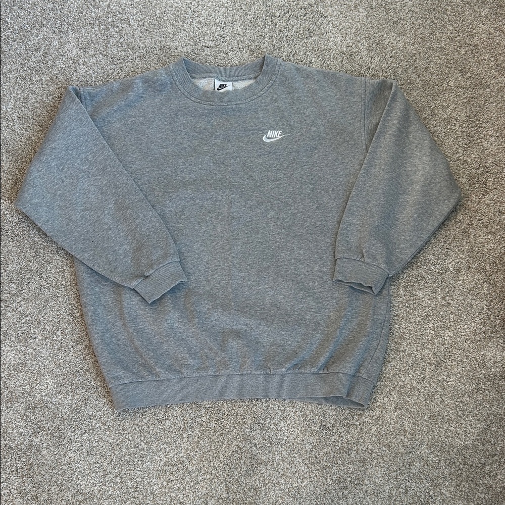 Nike Kids Grey Crewneck